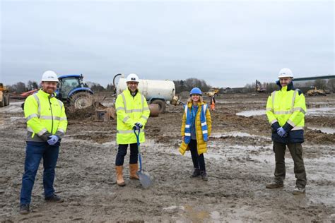 New Hermes Bolton depot ground breaking 